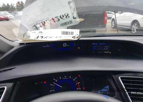 2013 Honda Civic Lx from USA, damaged, VIN 2HGFB2F50DH524724